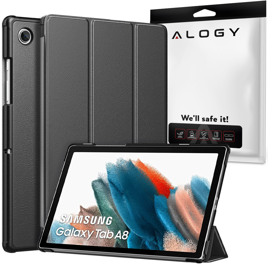 

Etui do Galaxy Tab A8 2021 z klapką, obudowa smart