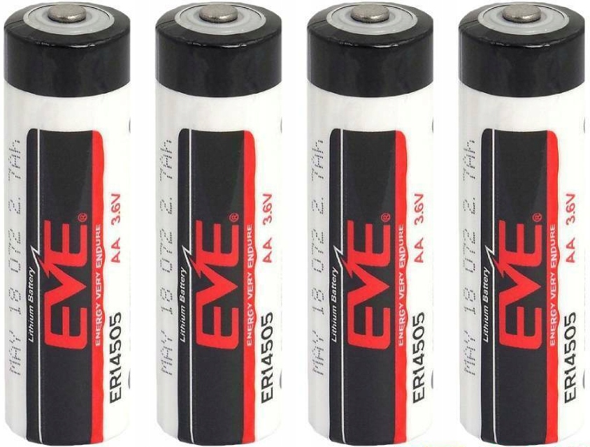 

Bateria litowa Eve Aa ER14505 3,6 V 2600 mAh 4 szt