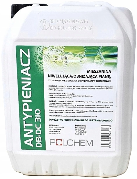Neutralizator Piany Antypieniacz 5kg Polchem