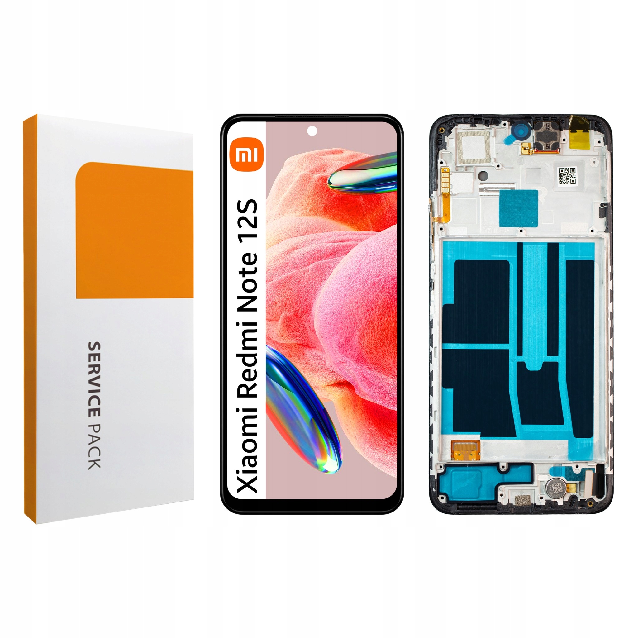 Displej s rámečkem pro Redmi Note 12S Originál Zila Display Panel LCD