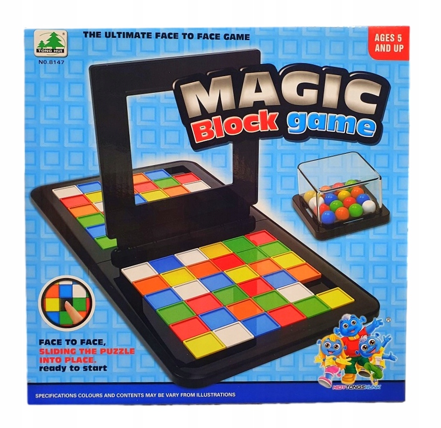 

Gra Logiczna Magic Block Magiczna Kostka Kwadrat