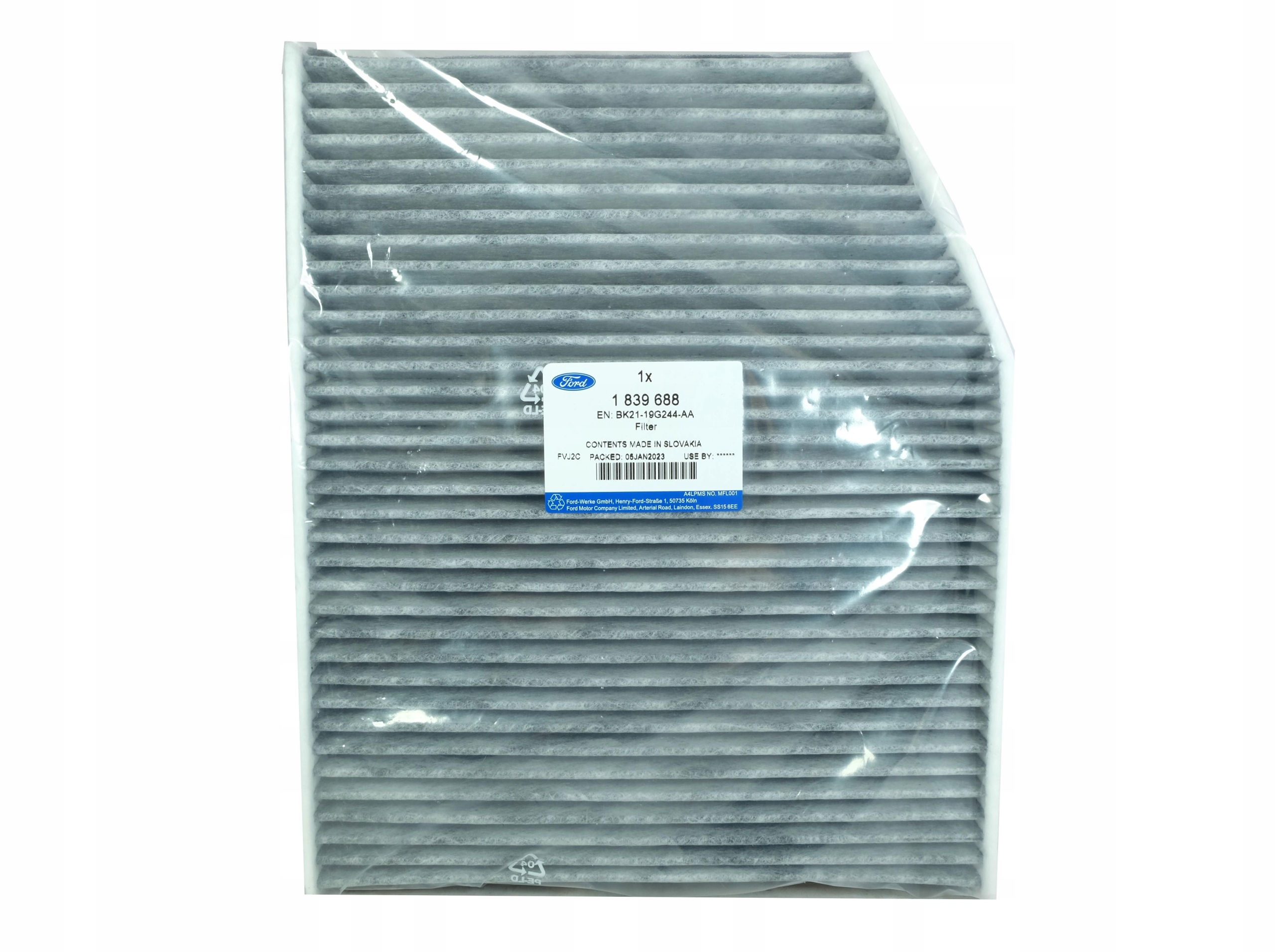 4x Filtr Oe + 5W30 Tourneo/Transit Custom 2.2 TDCi Producent Formula F / Motorcraft (Ford)