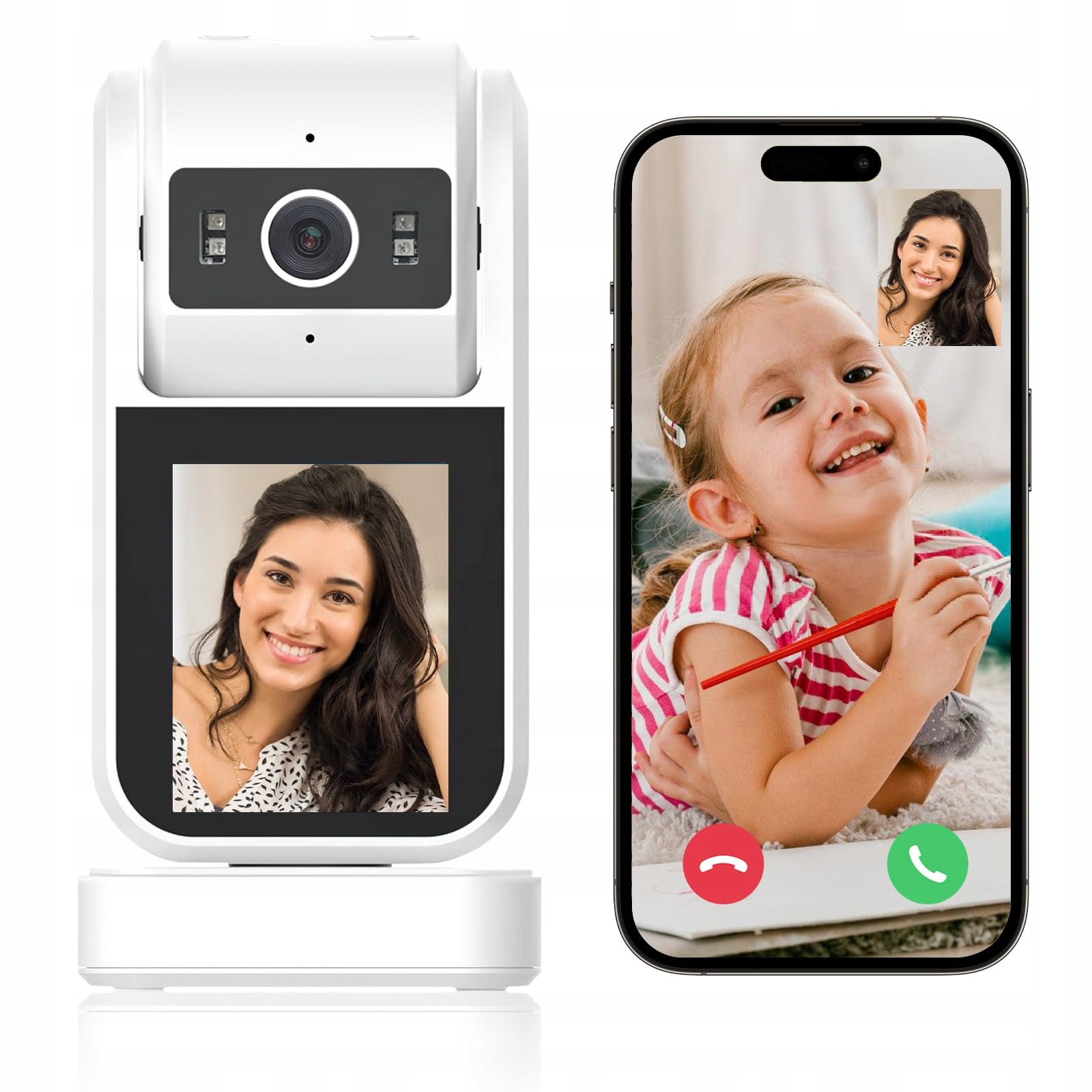 Vnitřní monitorovací kamera s displejem