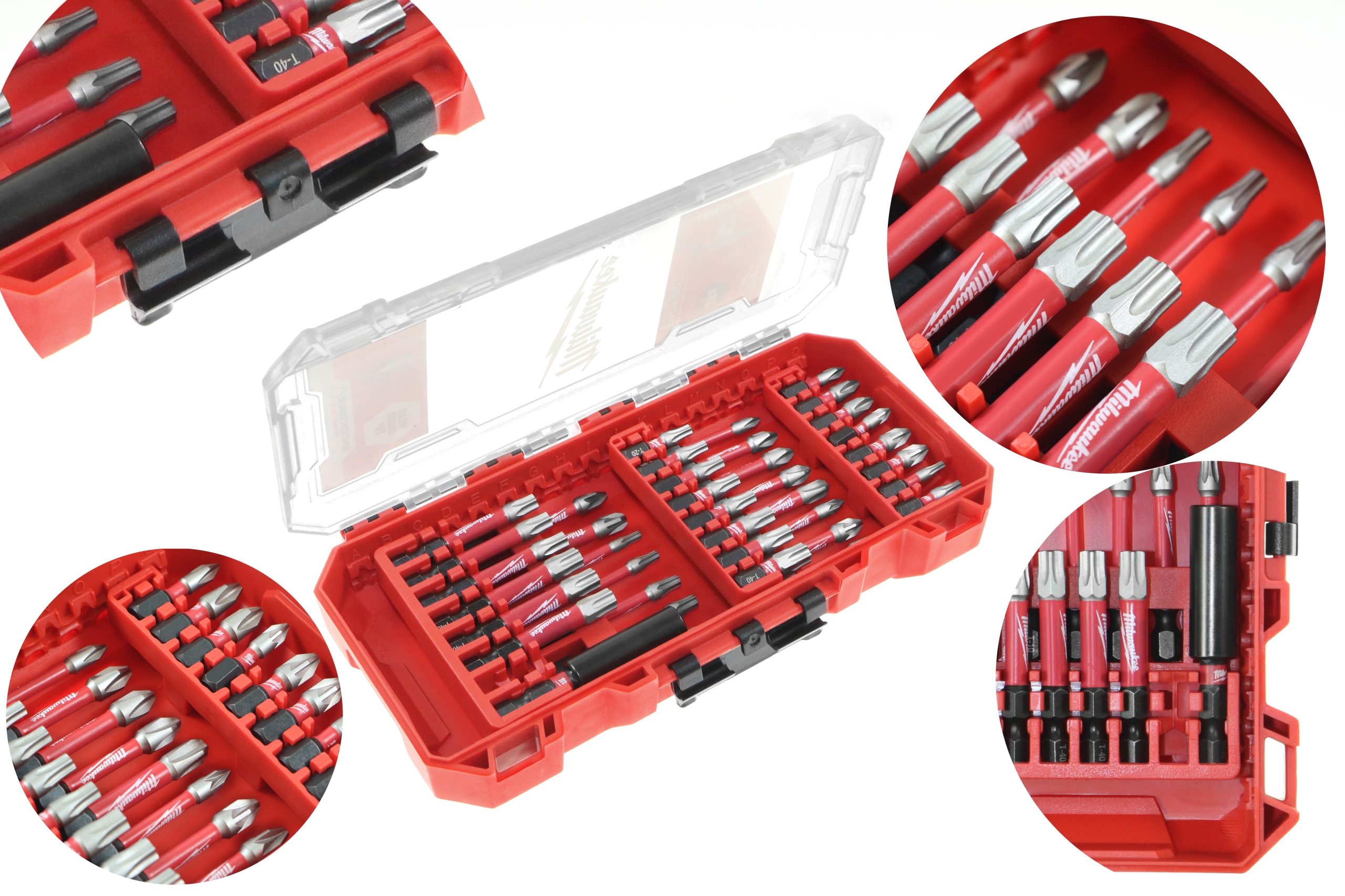Zestaw Bitów Udarowych Shockwave Impact Duty 38SZT W Kasecie Milwaukee