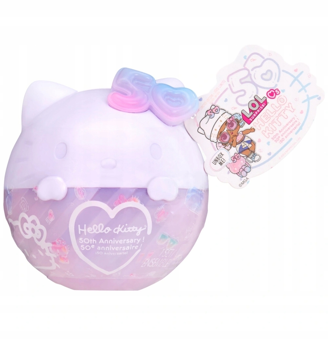 LOL SURPRISE HELLO KITTY KULA LALECZKA CRYSTAL CUTIE Seria Inna