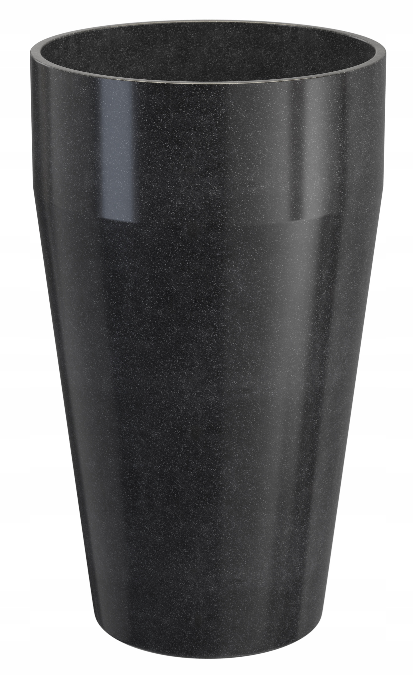 Čierny Vysoký Kvetináč Florina High L terasa Granit