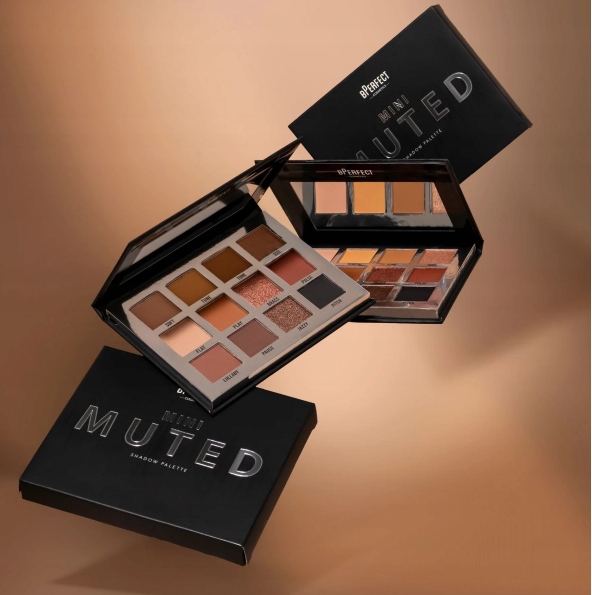 BPerfect MINI MUTED Paleta Cieni do Powiek Marka BPerfect