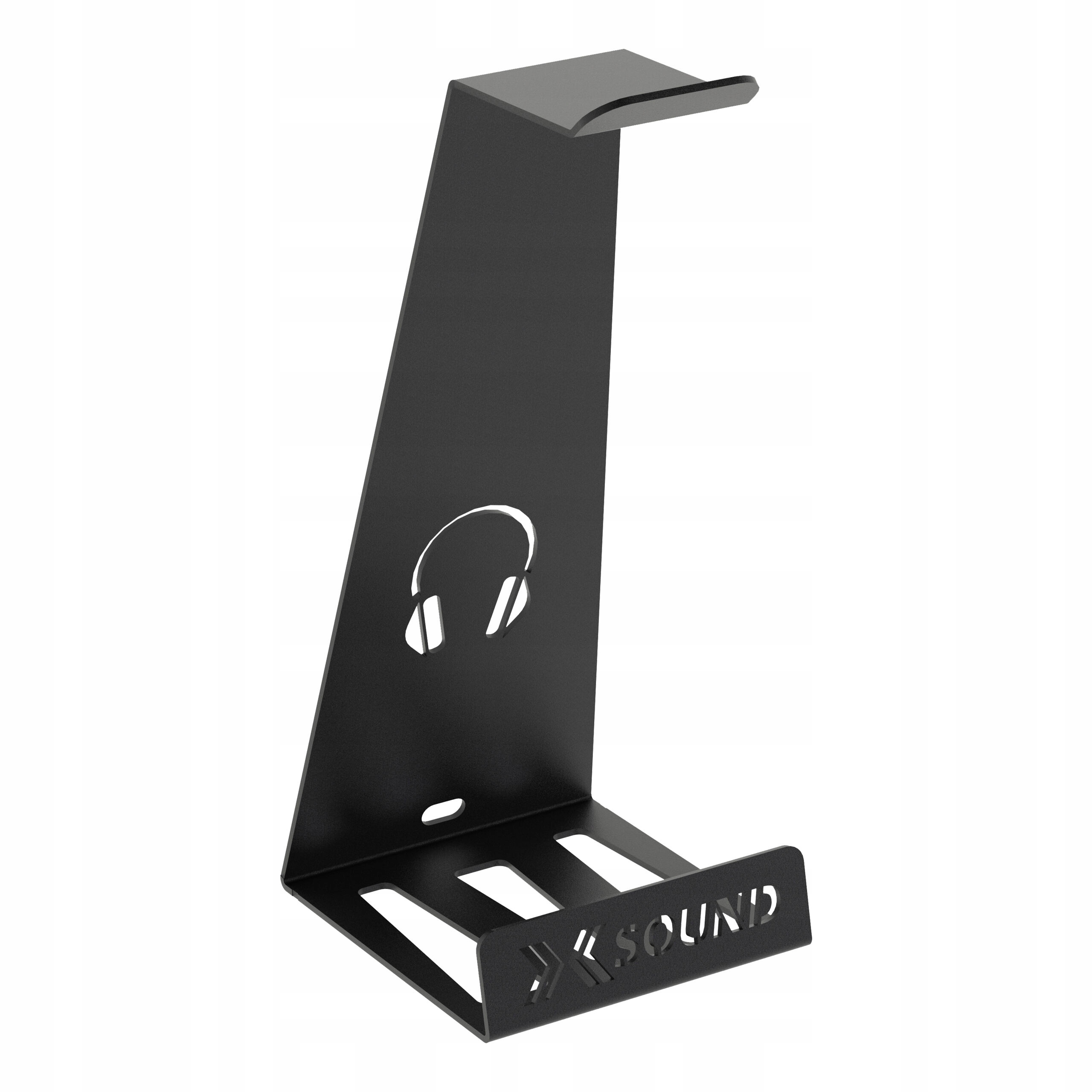 STOJAK NA SŁUCHAWKI CZARNY STABILNY METALOWY X-SOUND 17062 Marka Domer