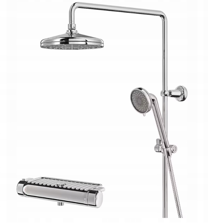 Ikea Voxnan Sprchový set s termostatom, chróm