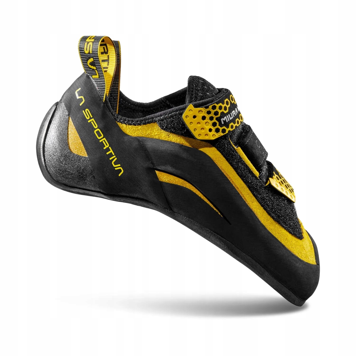 Buty wspinaczkowe La Sportiva Miura Vs black yellow 42,5