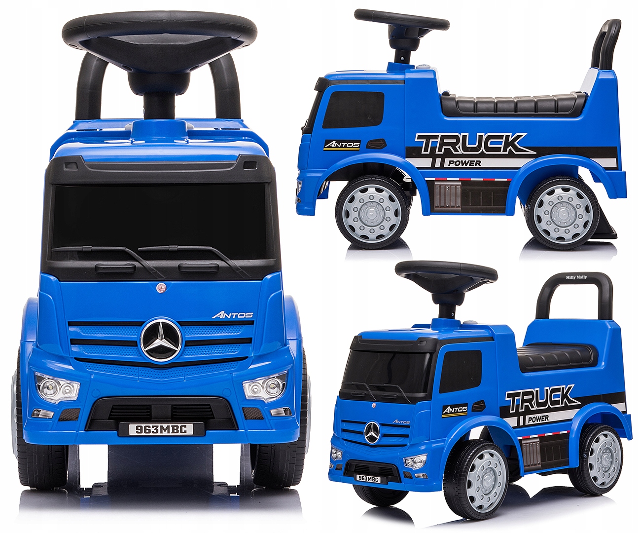 Tir Ciężarówka Mercedes Antos Milly Mally Big