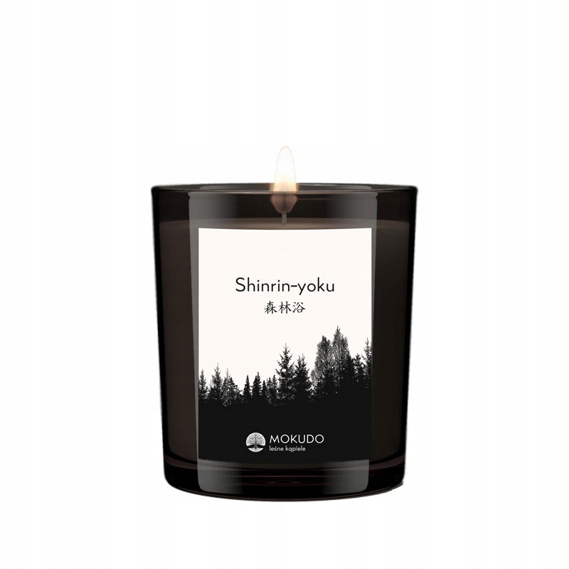 Sójová vonná svíčka Mokudo Shinrin-yoku, 140 g 100% přírodní složení