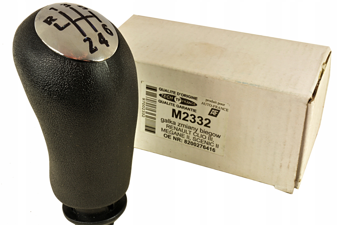 GAŁKA ZMIANY BIEGÓW MEGANE II CLIO III 6 BIEGOWA