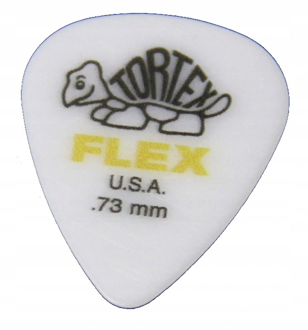 

Kostka gitarowa Dunlop Tortex Flex 0.73 trwałe
