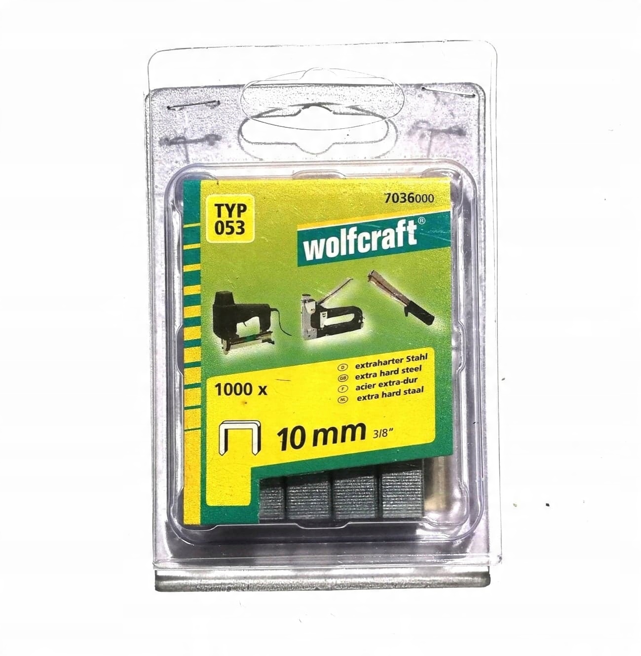 

Wolfcraft Zszywki Typ 053 10mm 1000 sztuk