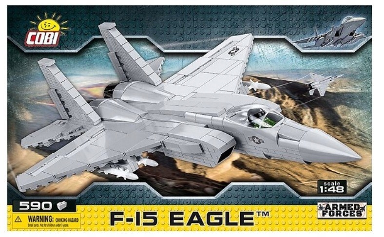 

Klocki Cobi Samolot 5803 F-15 Myśliwiec Eagle