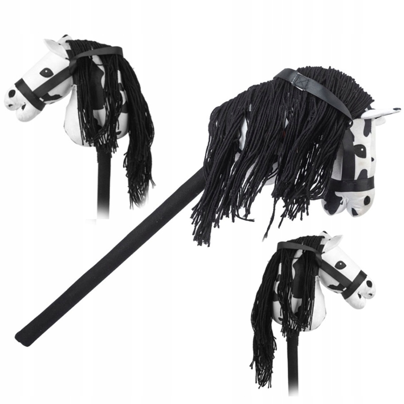 HOBBY HORSE KOŃ NA KIJU patyku GŁOWA KONIA pluszowa konik DŹWIĘKI Rodzaj skoczki