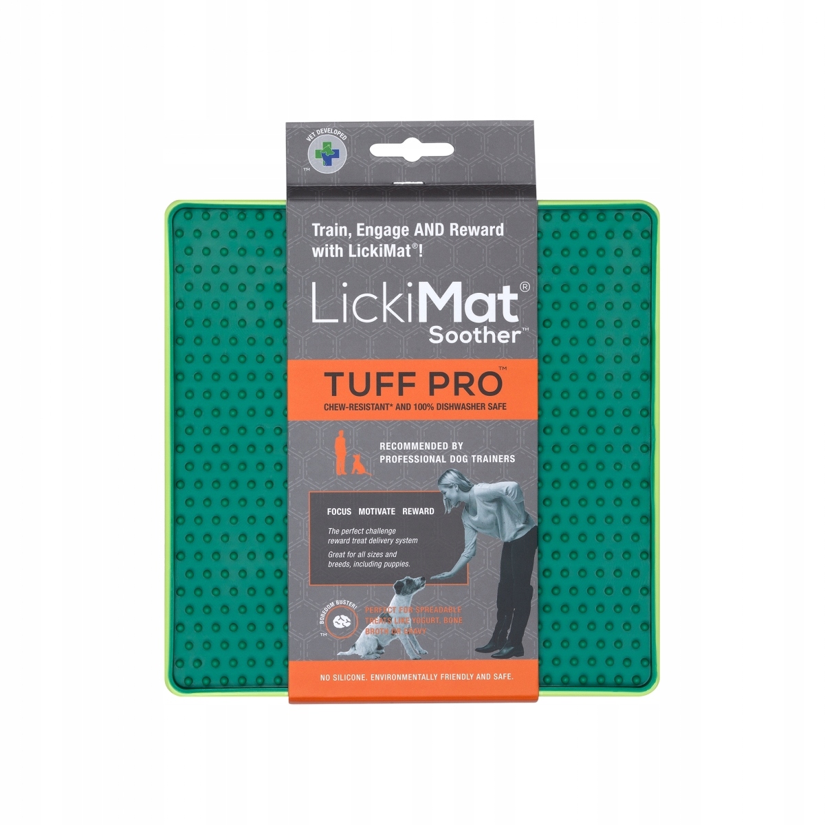 

LickiMat Tuff Soother Pro Zielony