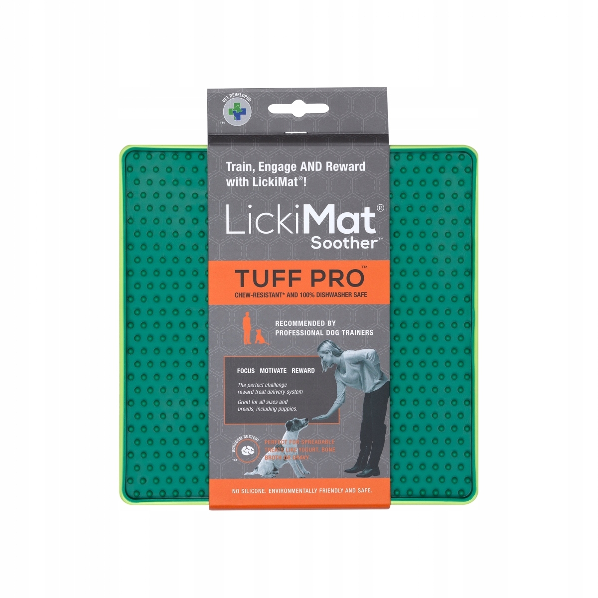 Фото - Миски для корму TUFF LickiMat Soother  pro zieleń 