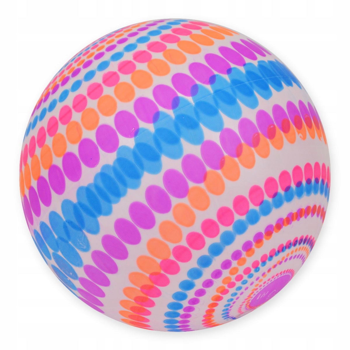 

076595 Piłka Gumowa Świecąca Ok 20cm