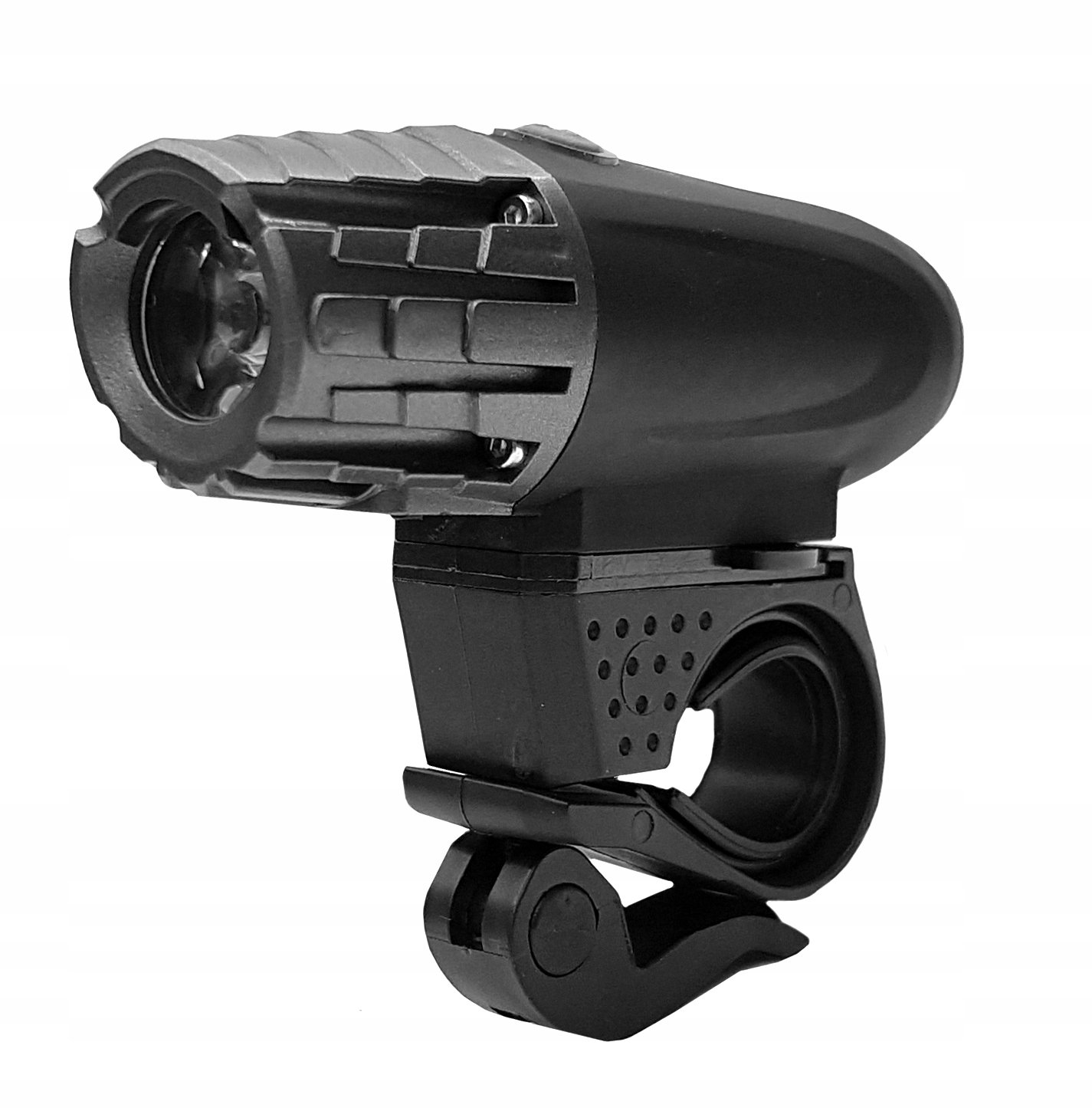 PRZEDNIA LAMPA ROWEROWA DO ROWERU OŚWIETLENIE ROWEROWE XENON - zdjęcia nocą