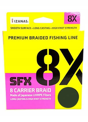 Sufix Plecionka Sfx 8X 135m Low Vis Green 0,205mm