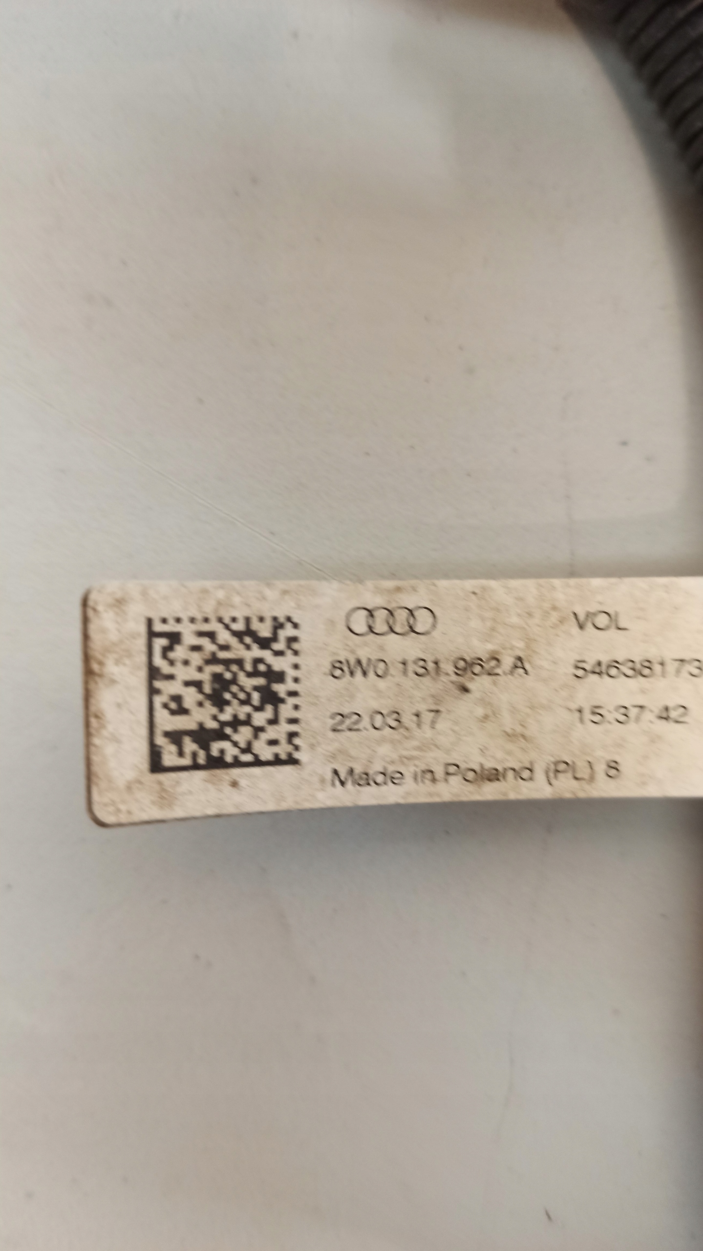 Провод AD BLUE A4 B9 8W0131962A