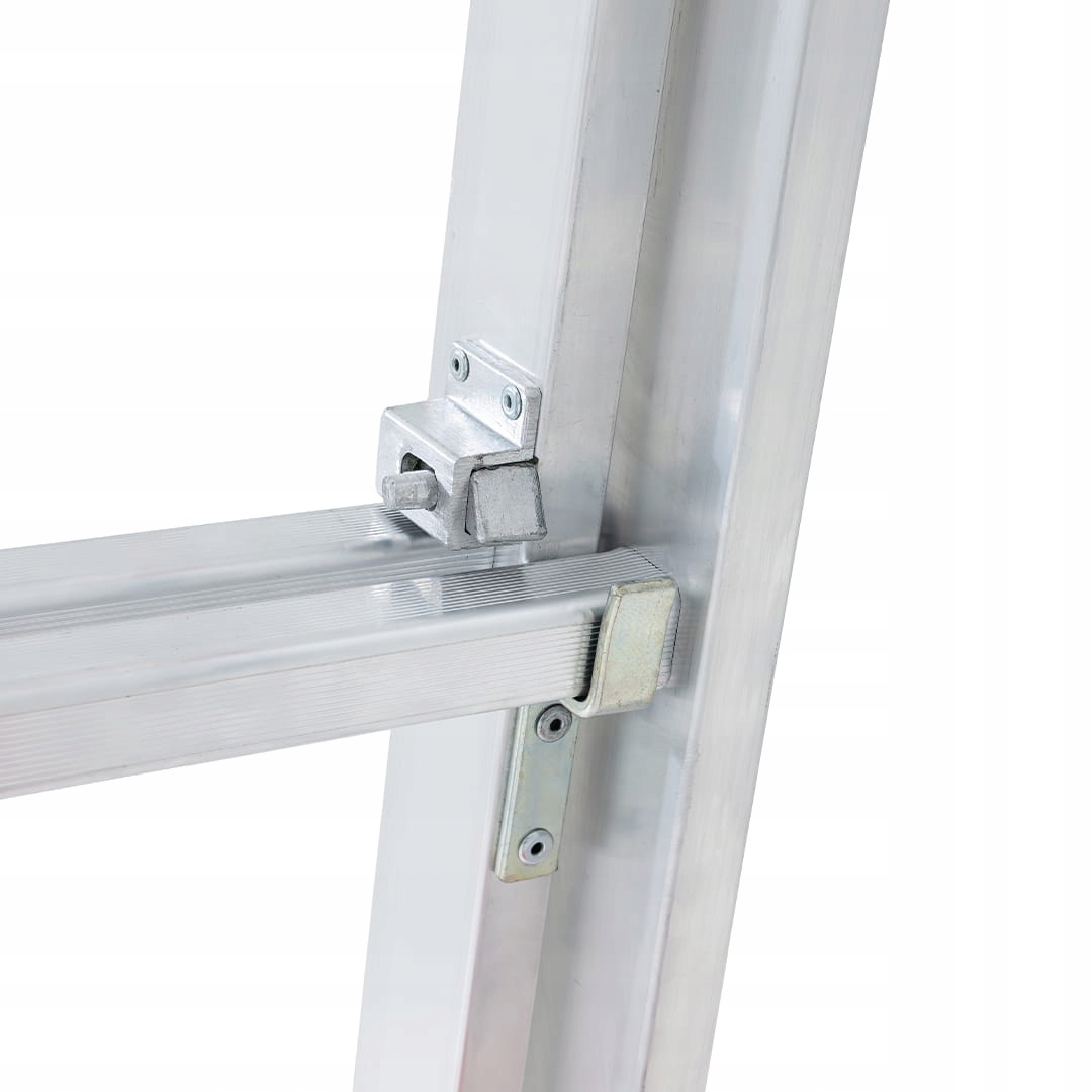 Drabina aluminiowa na schody profesjonalna FARAONE 3x8 AK250.3SC- 6,19 m — 18