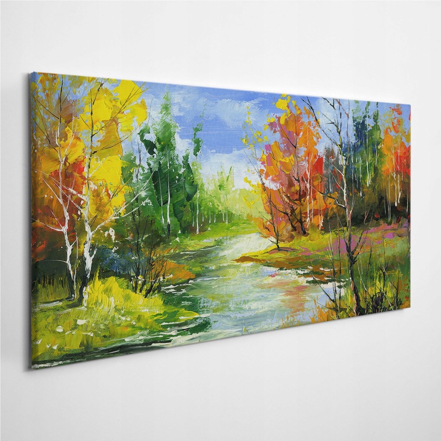 

Fotoobraz z zdjęciem Jesień Rzeka Krajobraz 120x60
