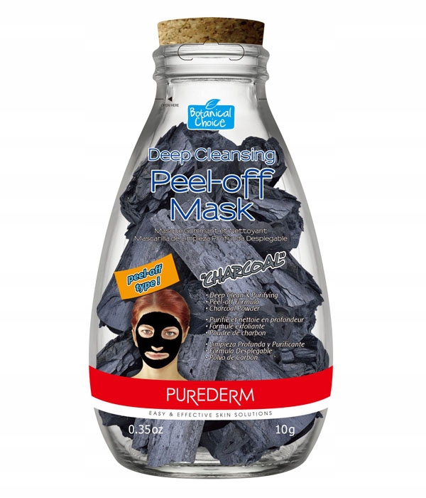 PUREDERM koreańska czarna maska black mask