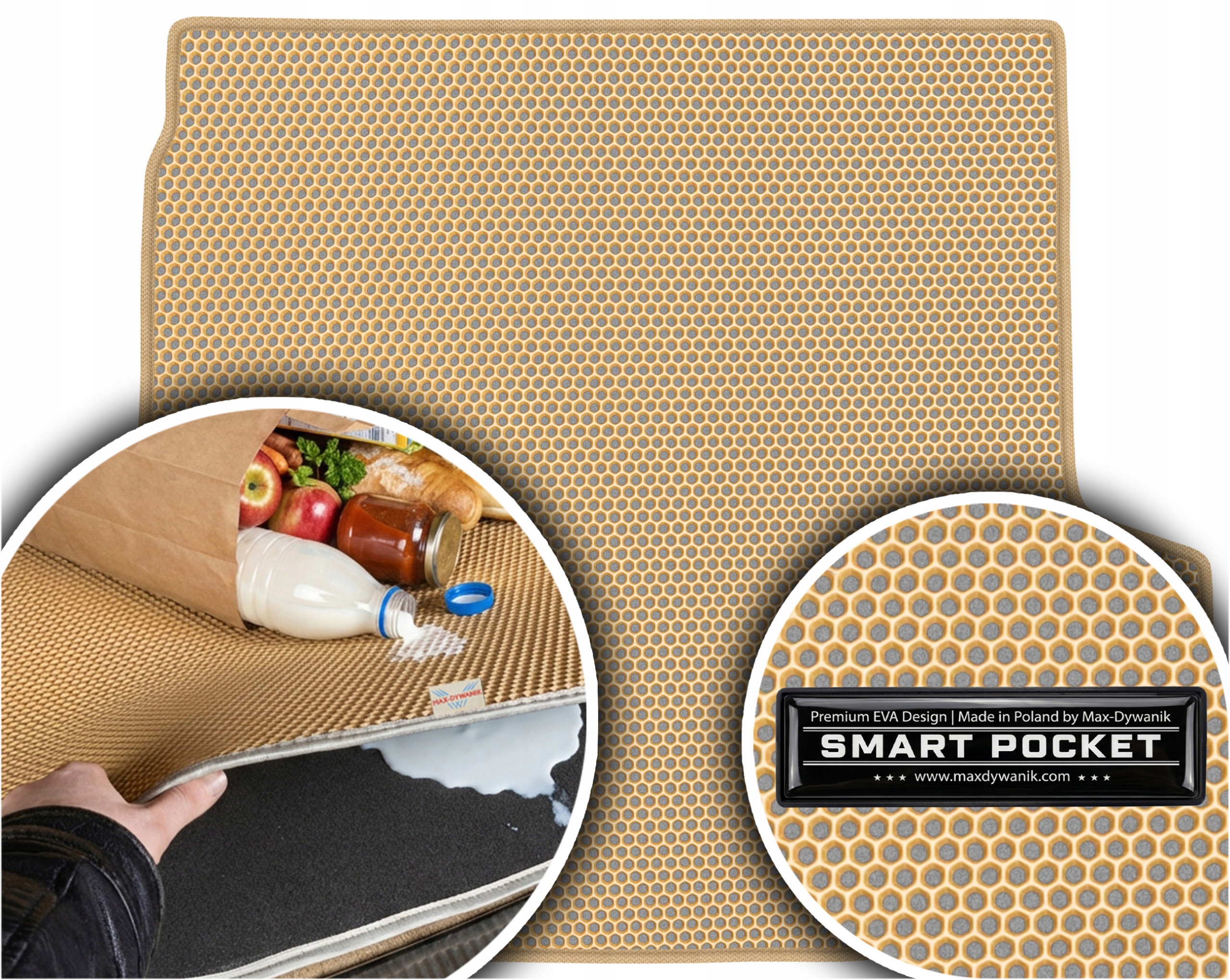 Subaru Outback III kombi 2003-2009 Vložka do zavazadlového prostoru Eva Smart Pocket Béžová