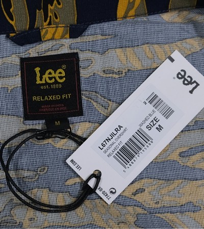 LEE KOSZULA RELAXED FIT worker washed blue M/L Rozmiar M