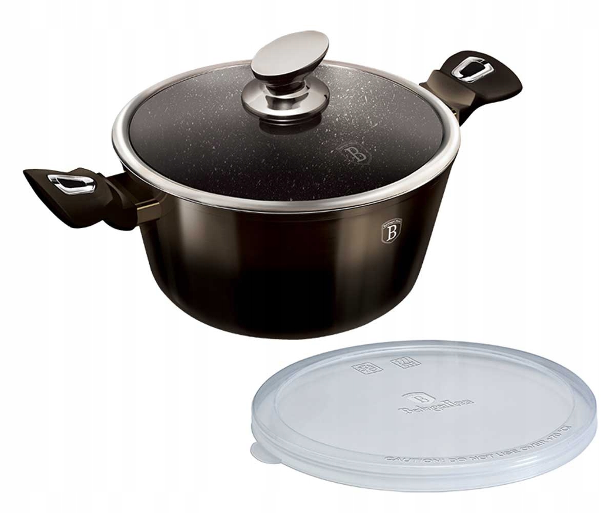 Hrniec Berlingerhaus BH-6606 Shiny Čierna 28 cm