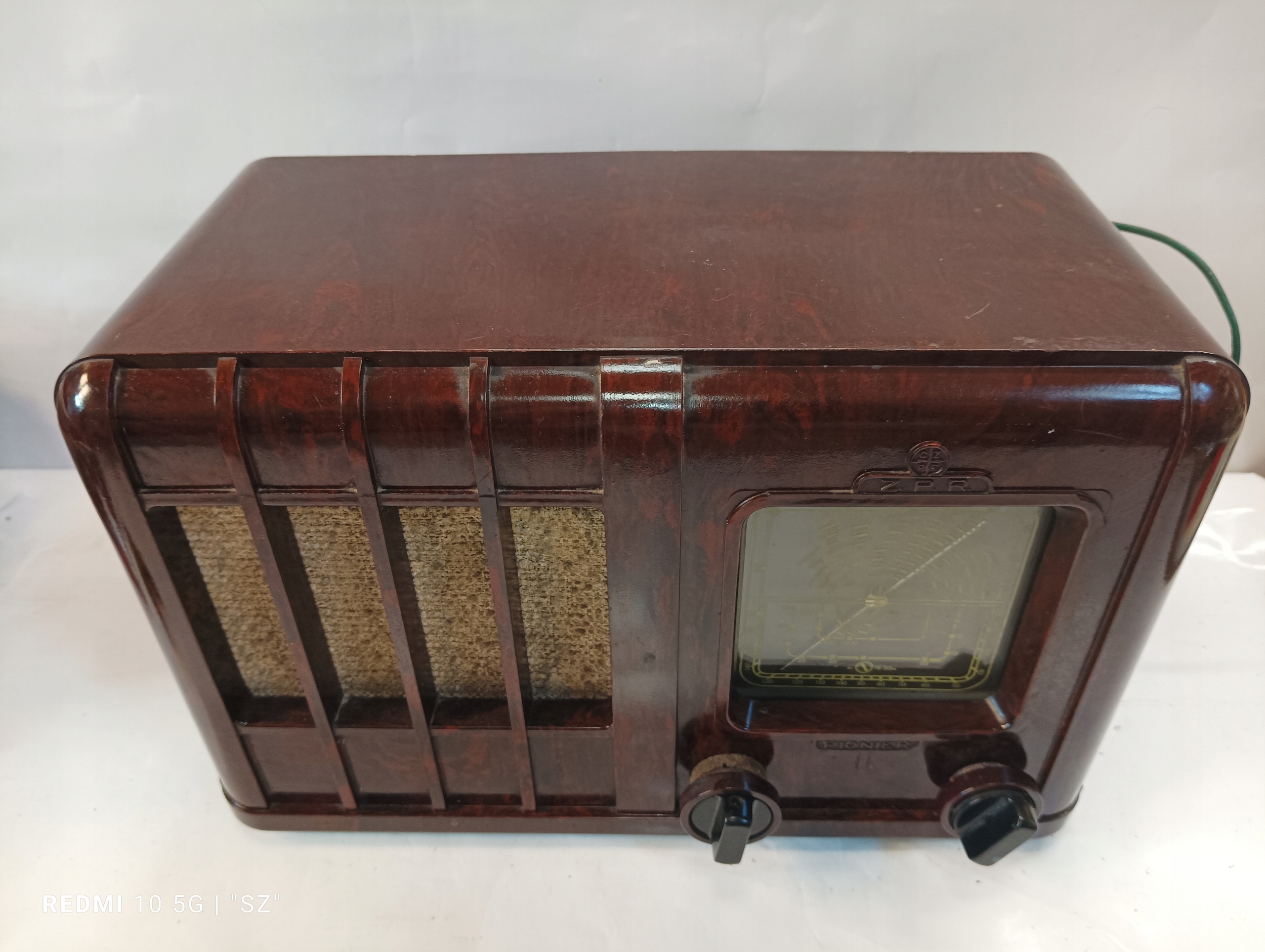 PIONIER U - Nr 044812 - LATA 1950-56 - SPRAWNE RADIO LAMPOWE.