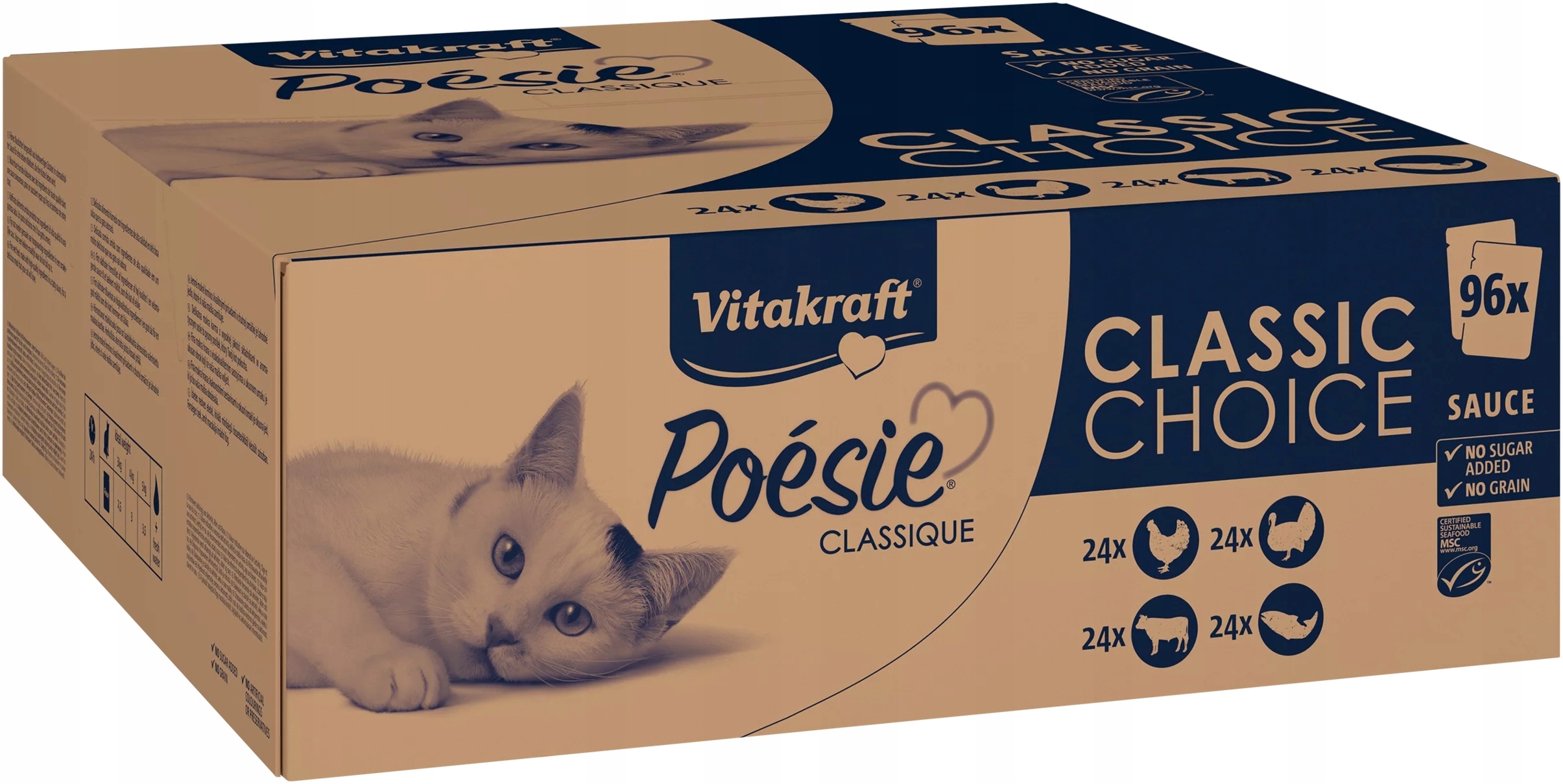VK-41159 Vitakraft Poesie Classique Mp Pack 96x85g