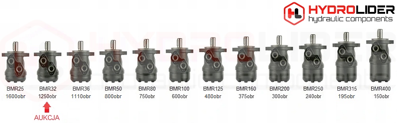 SILNIK HYDRAULICZNY BMR 32 O2W25 P HYDROLIDER Marka Hydrolider