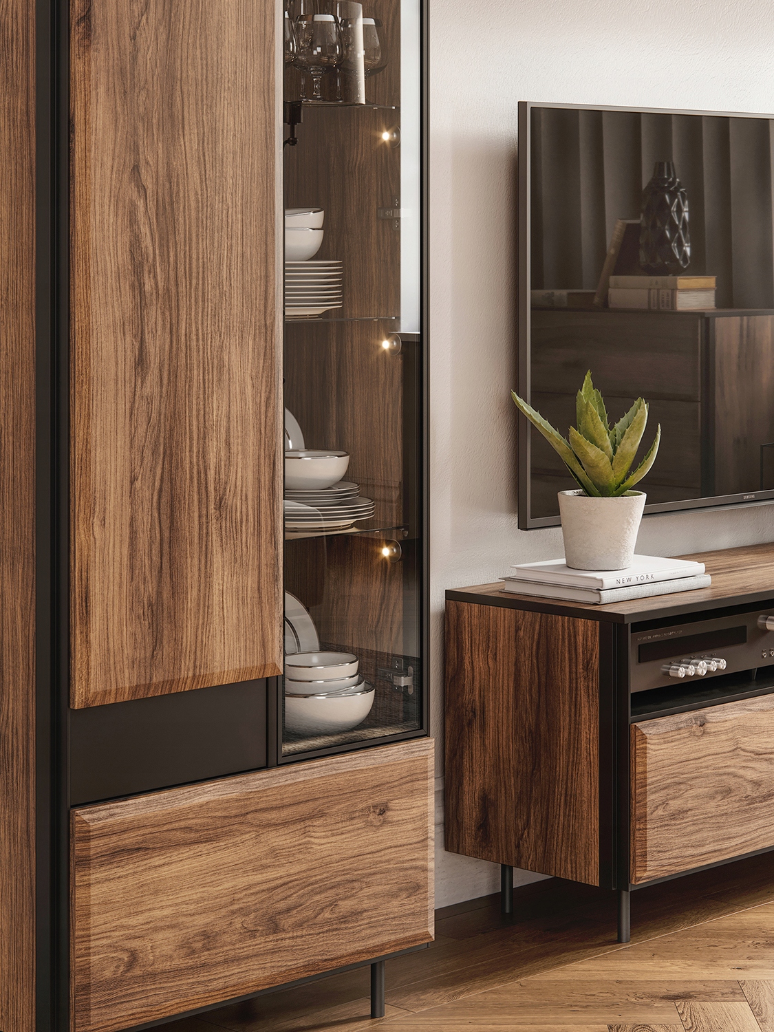 Komoda BG-07 150 cm INDUSTRIALNA KOLEKCJA BORGA Marka Ada-meble