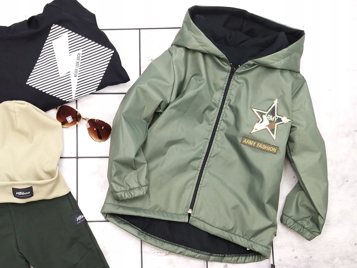 Kurtka chłopięca softshell parka r 140 146 bawełna Marka Inna marka