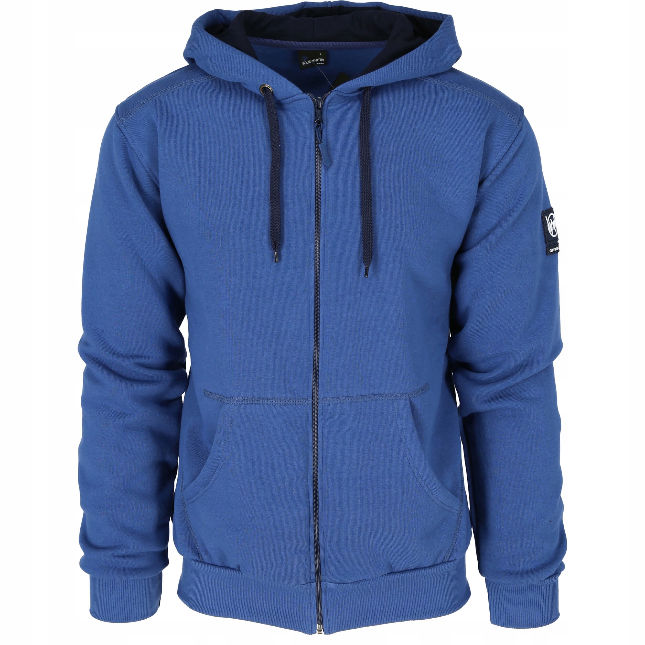 

Fajna i ciepła bluza - jeansowa_8XL_obw_168