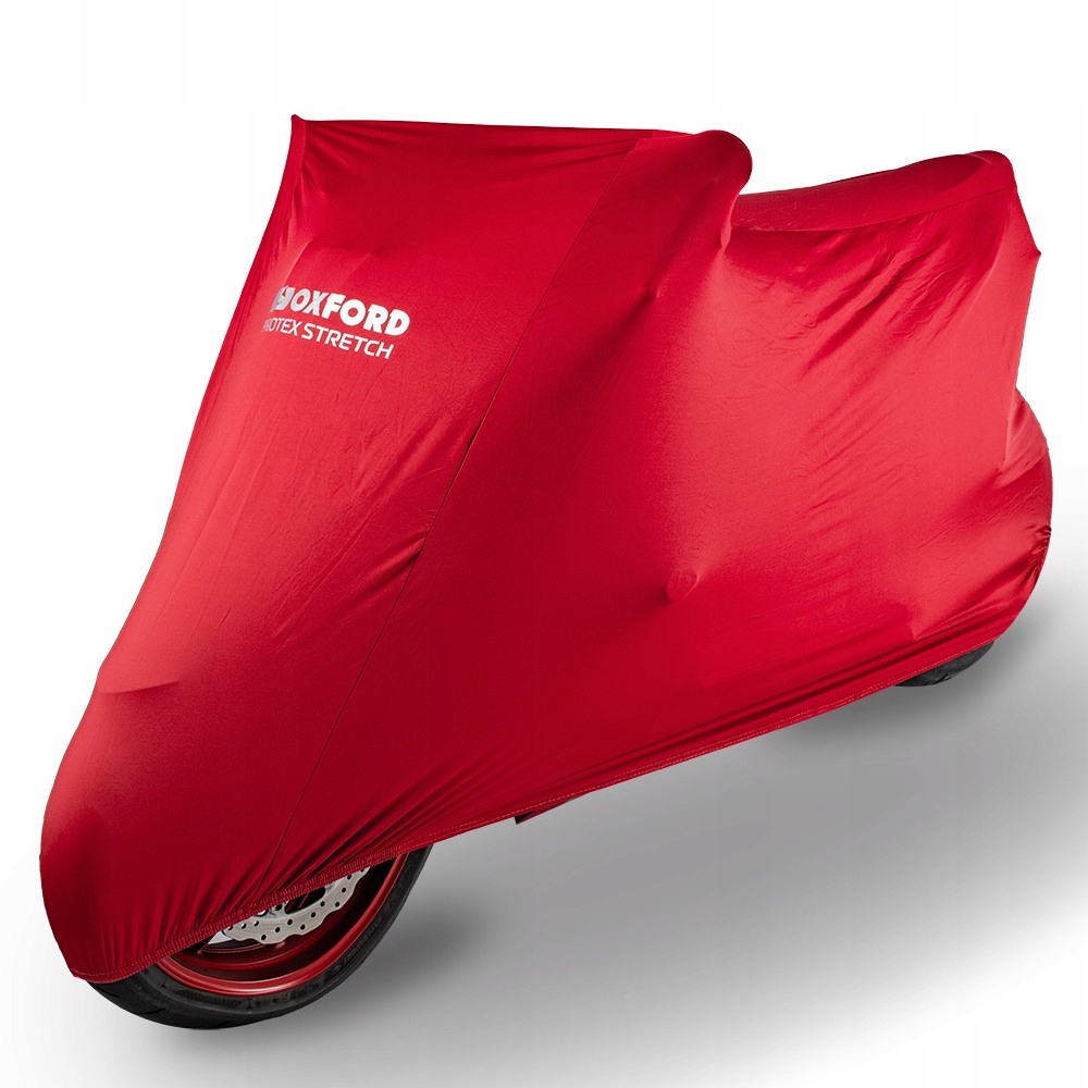 OXFORD POKROWIEC NA MOTOCYKL STRETCH CZERWONY S
