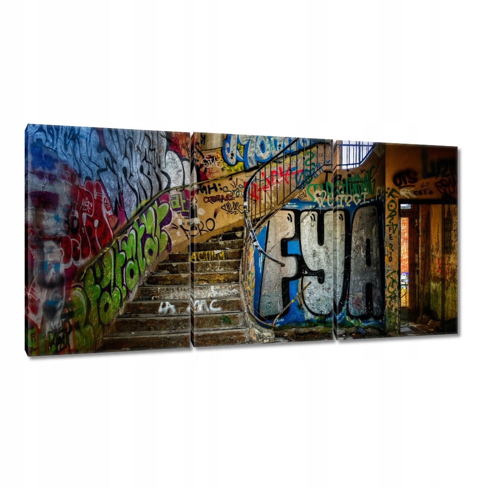 

Obrazy 120x60 Graffiti Murale