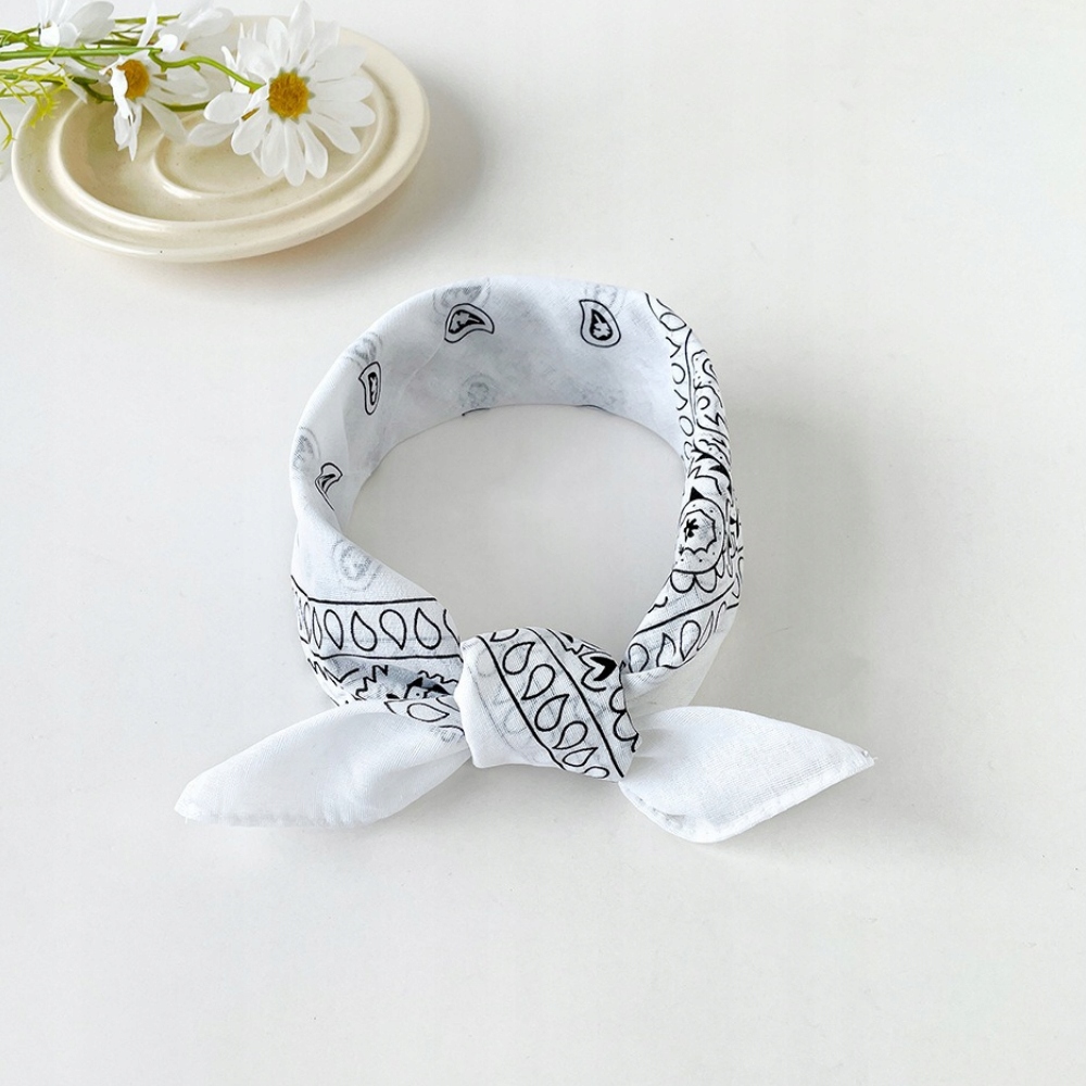 BANDAMKA CHUSTA BANDANA CHUSTKA NA GŁOWĘ SZYJĘ WŁOSY APASZKA BANDAMA KOLORY Kolor czarny