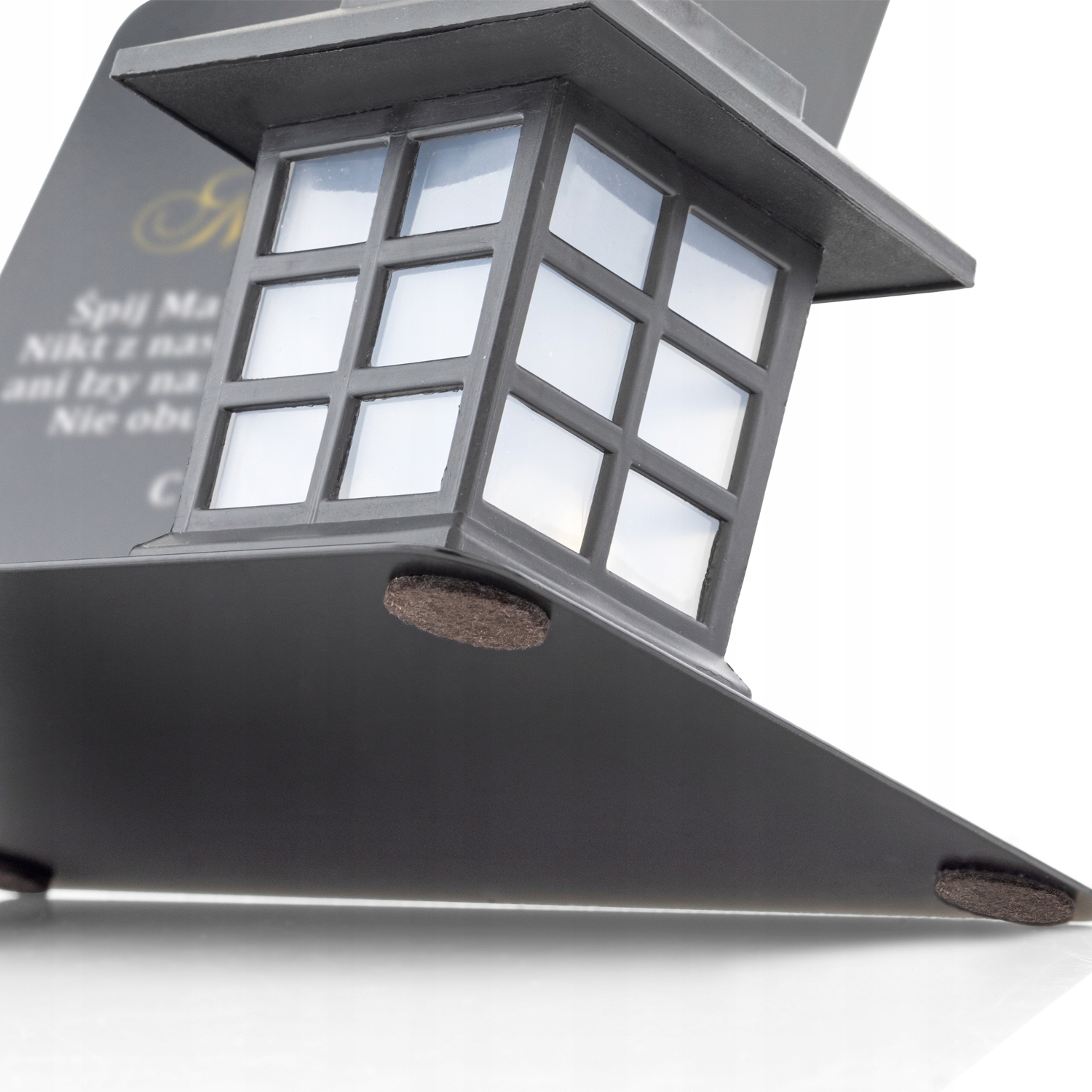 ZNICZ solarny + PODSTAWKA z personalizacją na grób MAMY TATY BABCI DZIADKA Marka Eprezenty