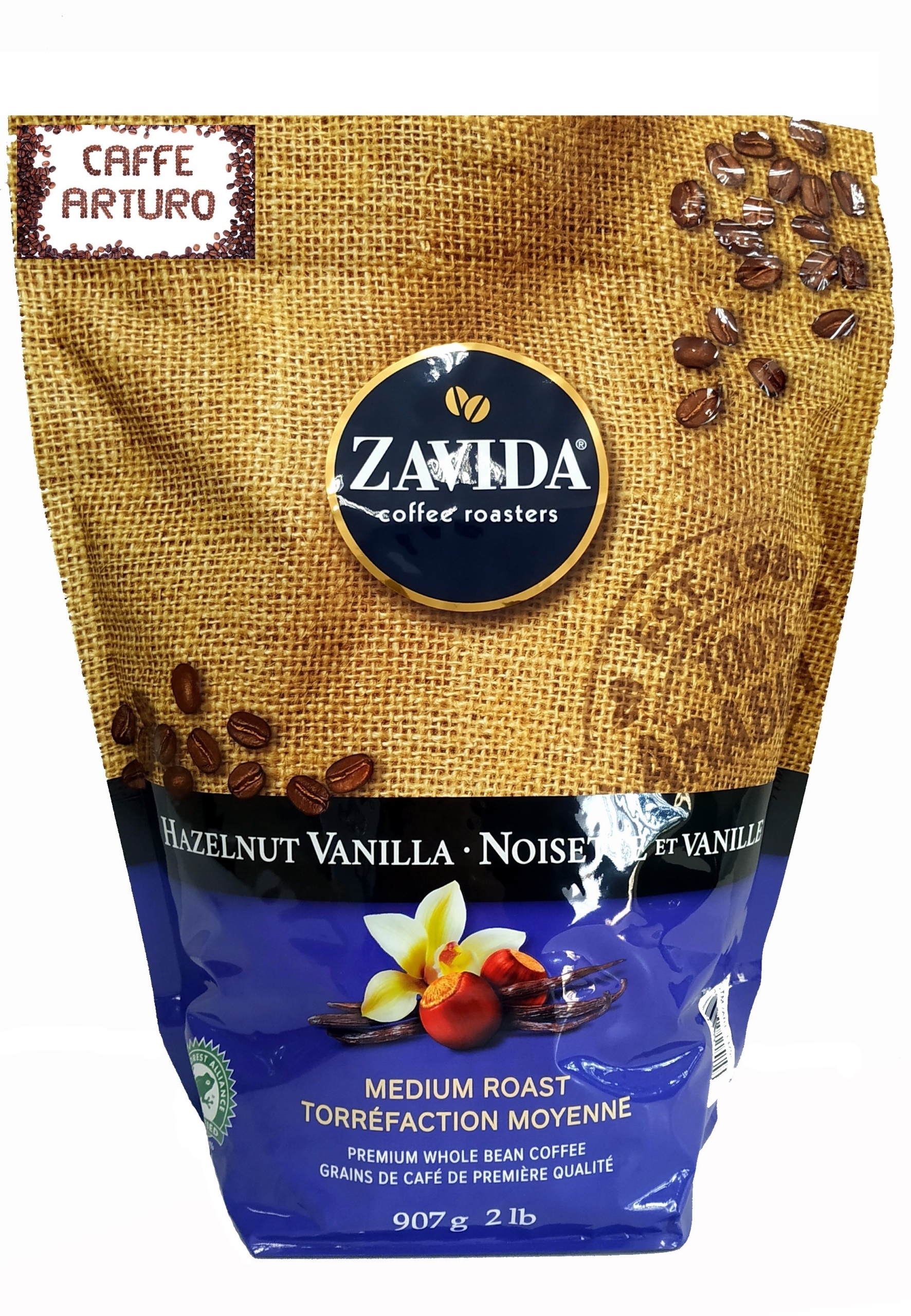 Kawa ziarnista Zavida Hazelnut Vanilla 12215575137 Allegro.pl