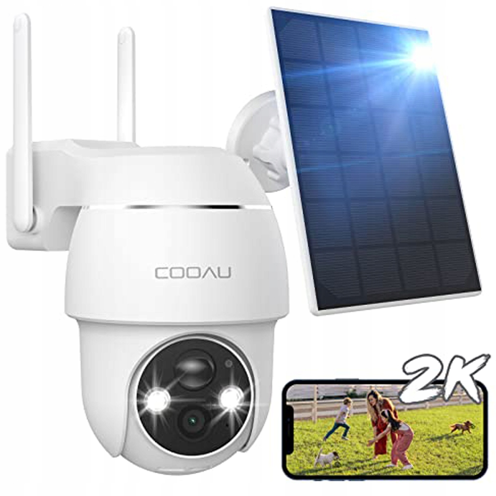 Otočná Venkovní Solární Kamera Ip Wifi Full Hd