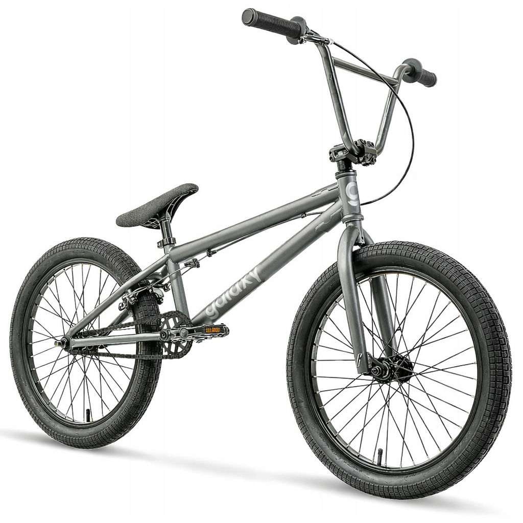 Rower Bmx Galaxy Early Bird Freestyle street koła 20cali srebrny