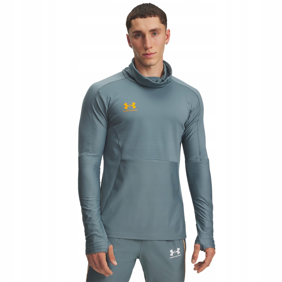 Męski longsleeve treningowy Under Armour niebieski S