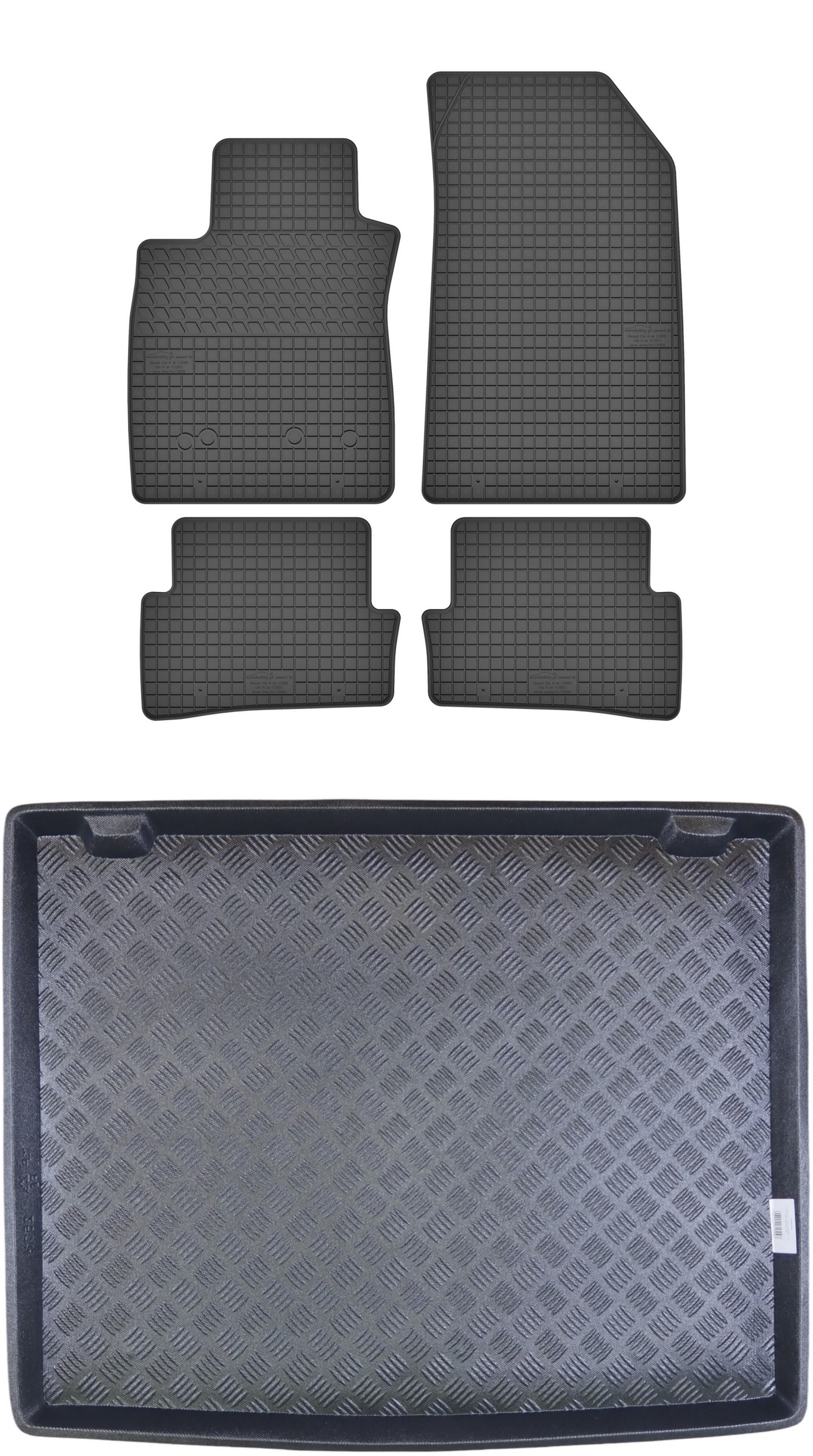 Koberce nosič pro: Renault Clio III 2005-2012 kombi grandtour