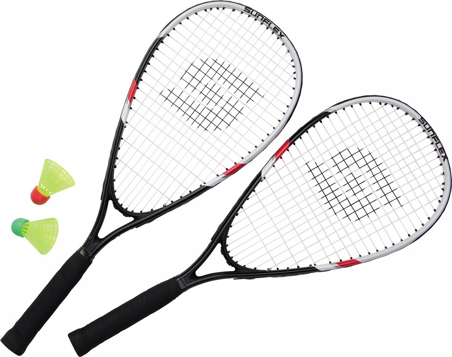 Sada Raket Pro Speedminton 2 Rakety 2 Míčky Sunflex Sonic