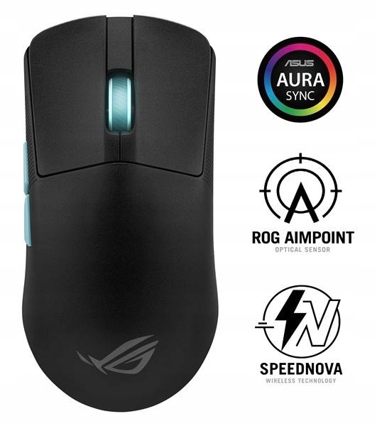Asus myš Rog Harpe Ace Aim Lab Edition, Bluetooth, černá 90MP02W0-BMUA00